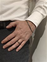 Vicenza - Piazzetta Palladio 2 - Bracciale Zancan Uomo Eternity Titanium in Titanio ETB423G - ETB423G